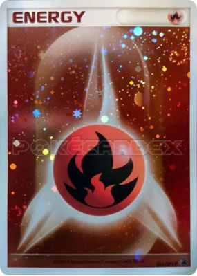 Énergie Feu 023/DPt-P — DPt-P Promotional — Carte Pokémon Japonaise