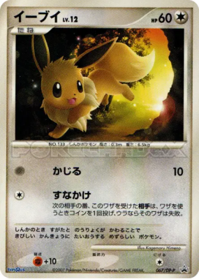 Evoli 067/DP-P — DP-P Promotional — Carte Pokémon Japonaise