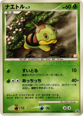 Tortipouss 117/DP-P — DP-P Promotional — Carte Pokémon Japonaise