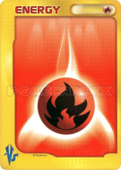 Énergie Feu (VS 2001) — — Pokémon VS — Carte Pokémon Japonaise