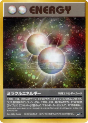Énergie Miracle — — Darkness, and to Light... — Carte Pokémon Japonais