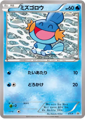 Gobou XY-P — Art Academy — Carte Pokémon Japonaise