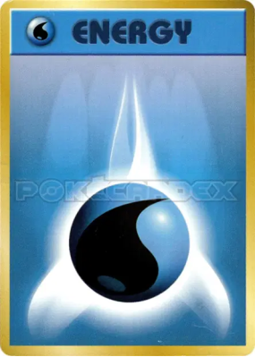 Énergie Eau (1996) — — Energies — Carte Pokémon Japonaise
