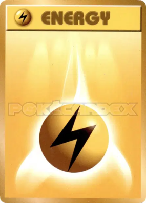Énergie Electrique (1996) — — Energies — Carte Pokémon Japonaise