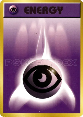 Énergie Psy (1996) — — Energies — Carte Pokémon Japonaise