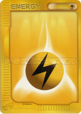 Énergie Electrique (e-Serie 2001) — — Energies — Carte Pokémon Japonai