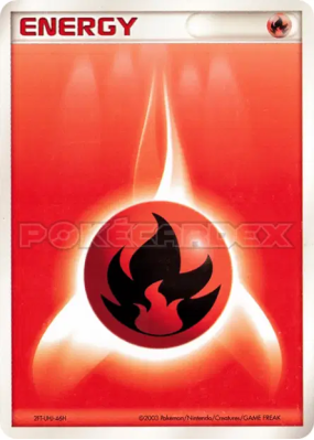 Énergie Feu (ADV 2003) — — Energies — Carte Pokémon Japonaise