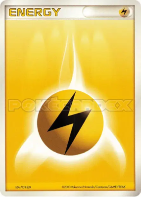 Énergie Electrique (ADV 2003) — — Energies — Carte Pokémon Japonaise