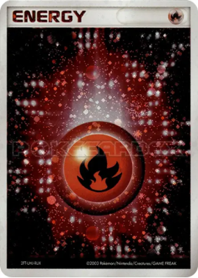 Énergie Feu (EX Emerald 2003) — — Energies — Carte Pokémon Japonaise