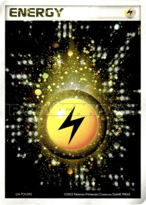 Énergie Electrique (EX Emerald 2003) — — Energies — Carte Pokémon Japo