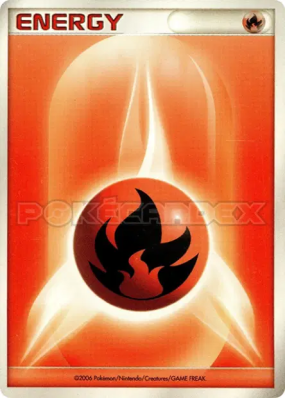 Énergie Feu (DP 2006) — — Energies — Carte Pokémon Japonaise