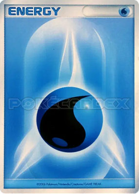 Énergie Eau (DP 2006) — — Energies — Carte Pokémon Japonaise