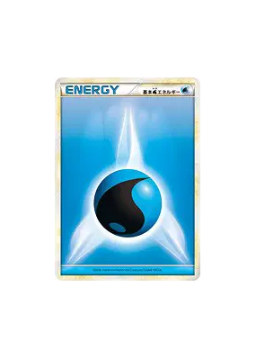Énergie Eau (Legend 2009) — — Energies — Carte Pokémon Japonaise
