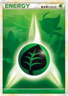 Énergie Plante (HGSS 2009) — — Energies — Carte Pokémon Japonaise