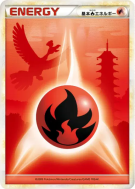 Énergie Feu (HGSS 2009) — — Energies — Carte Pokémon Japonaise