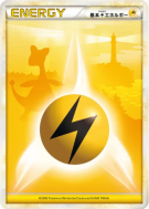 Énergie Electrique (HGSS 2009) — — Energies — Carte Pokémon Japonaise