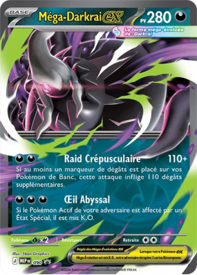 Carte Pokémon Méga-Darkrai ex 90 Promo ME
