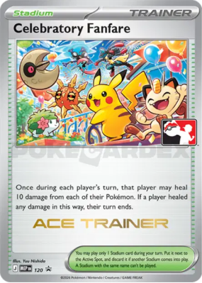 Carte Pokémon Celebratory Fanfare 120 Promo ME