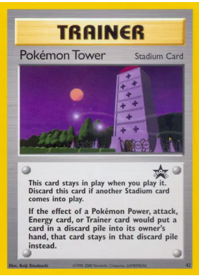 Carte Pokémon Tour Pokémon 42 Promo Wizards