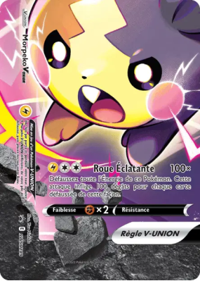 Carte Pokémon Morpeko SWSH287-290-3 Promo SWSH
