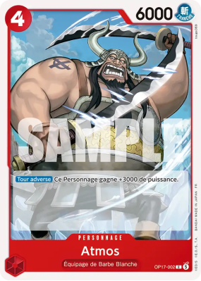 Carte One Piece Atmos OP17-002 C