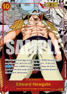Carte One Piece Edward Newgate OP17-005 SR MANGA RARE