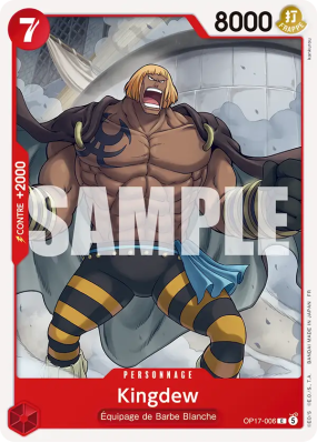 Carte One Piece Kingdew OP17-006 C