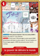 Carte One Piece Le pouvoir de détruire le monde OP17-018 UC