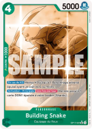 Carte One Piece Building Snake OP17-025 UC ALT ART