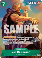 Carte One Piece Ben Beckmann OP17-027 R ALT ART