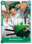 Carte One Piece Roronoa Zoro OP17-035 C
