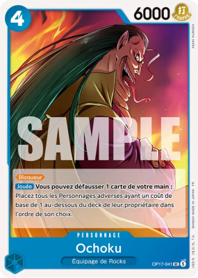 Carte One Piece Ochoku OP17-041 UC