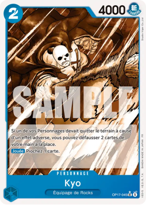 Carte One Piece Kyo OP17-045 UC ALT ART