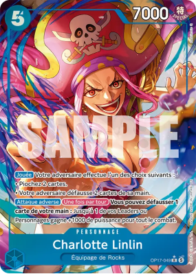 Carte One Piece Charlotte Linlin OP17-049 R ALT ART
