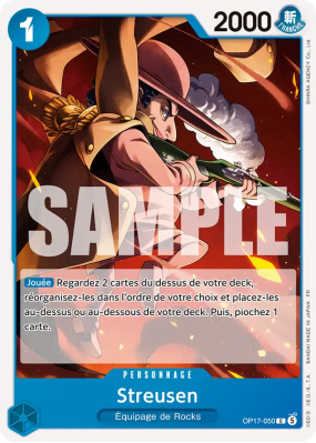 Carte One Piece Streusen OP17-050 C