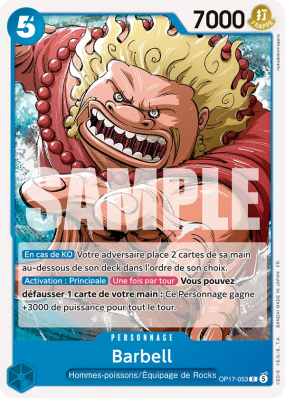 Carte One Piece Barbell OP17-053 C