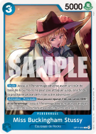 Carte One Piece Miss Buckingham Stussy OP17-054 R