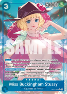 Carte One Piece Miss Buckingham Stussy OP17-054 R ALT ART
