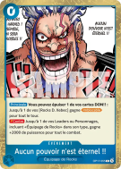 Carte One Piece Aucun pouvoir n'est éternel !! OP17-055 R
