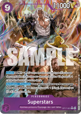 Carte One Piece Superstars OP17-061 R ALT ART
