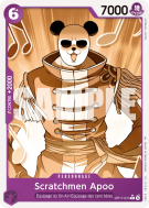 Carte One Piece Scratchmen Apoo OP17-070 C ALT ART