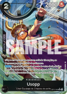 Carte One Piece Usopp OP17-080 SR ALT ART