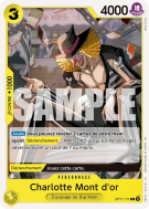 Carte One Piece Charlotte Mont d'or OP17-111 C