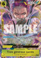 Carte One Piece Trois généraux sucrés OP17-114 R ALT ART