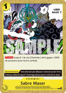 Carte One Piece Sabre Maser OP17-117 C