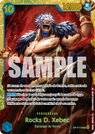 Carte One Piece Rocks D. Xebec OP17-118 SEC