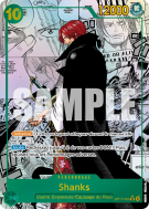 Carte One Piece Shanks OP17-022 SR MANGA RARE
