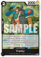 Carte One Piece Franky OP17-090 C