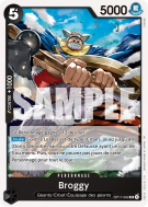 Carte One Piece Broggy OP17-092 UC