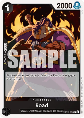 Carte One Piece Road OP17-094 UC